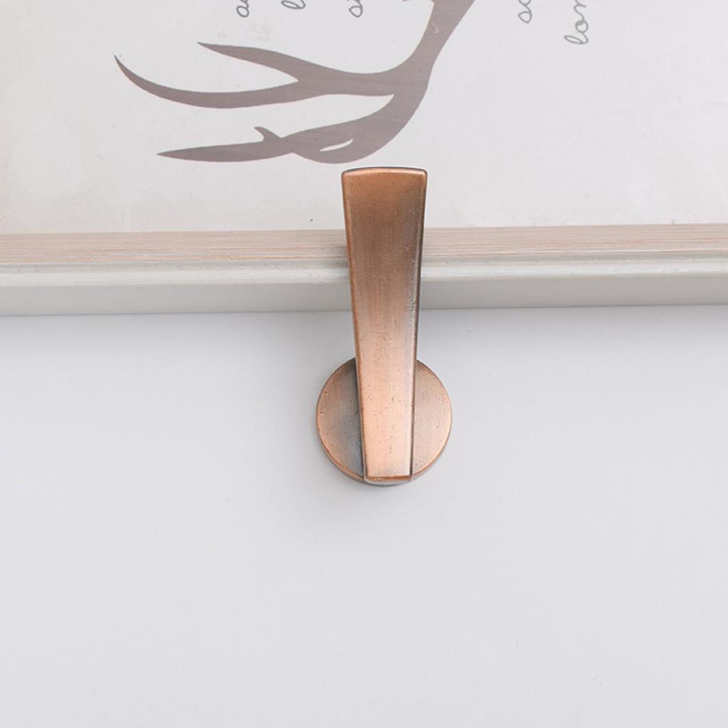 Practical Wall Hooks for Curtain Tie Backs Zinc Alloy Fabric Drape Holder Hanger Suitable for Various Curtains