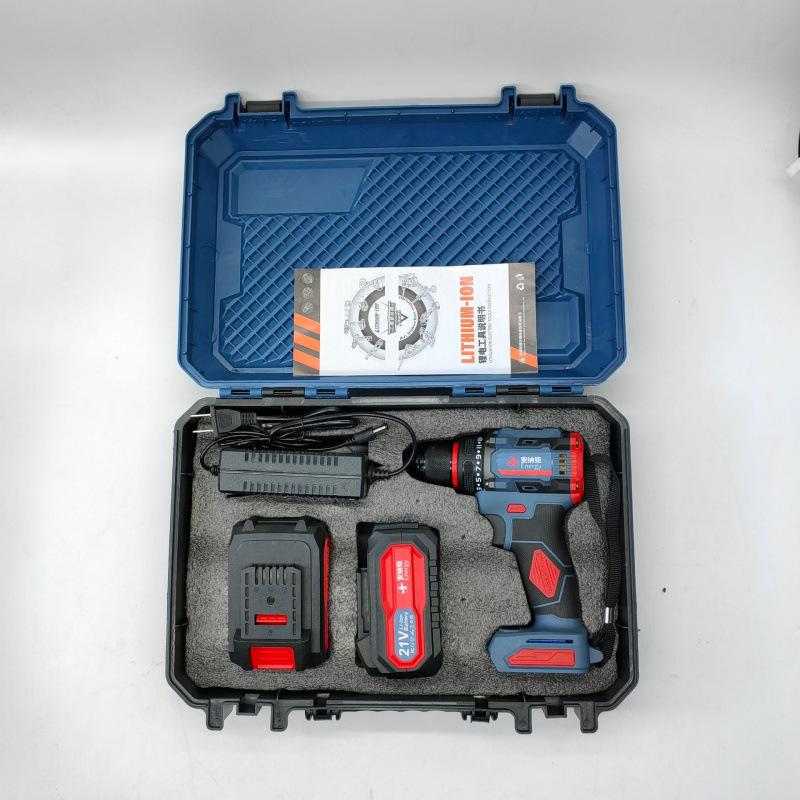 Rechargeable Multifunctional Handheld Electric Drill & Screwdriver Tool Set