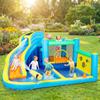 Inflatable Castle, 8-in-1, Blower, Water Park, Slide, Trampoline, Ball Pit, Multicolored