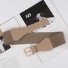 Elastic Belt Women'S Personalized Dress Suit Decorative Temperament Waist Seal Elastic Belt Leather Belt