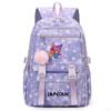 Cute 26 English Letters Printed Backpack for Teenager Student Girl Boy Bookbag Schoolbag Large Capacity Waterproof Travel Bag Gift Rucksak