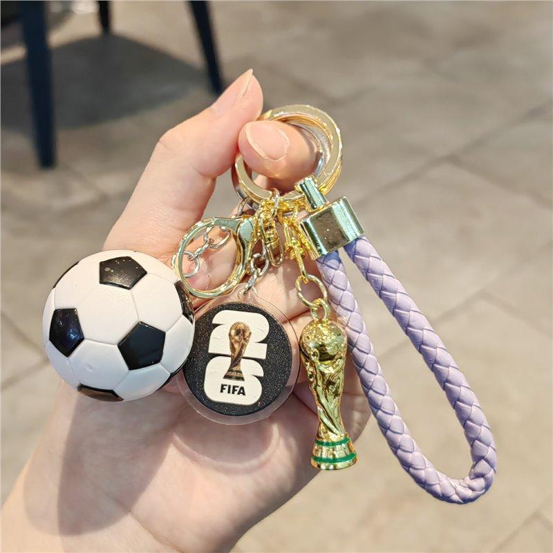 FIFA World Cup Soccer Keychain Accessory Sport Memorabilia Bag Charm Gift
