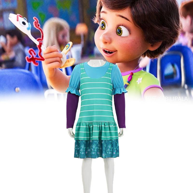 Toy Story Bonnie Cosplay Dress For Kids Halloween Role Play Costumes