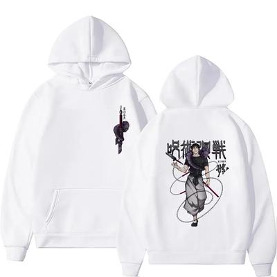 Anime Japanische Familie Herbst und Winter Herren Hoodie Jujutsu Kaisen Fushiguro Toji Grafik Mode Comic Streetwear Damen Herren Sweatshirt Pullover