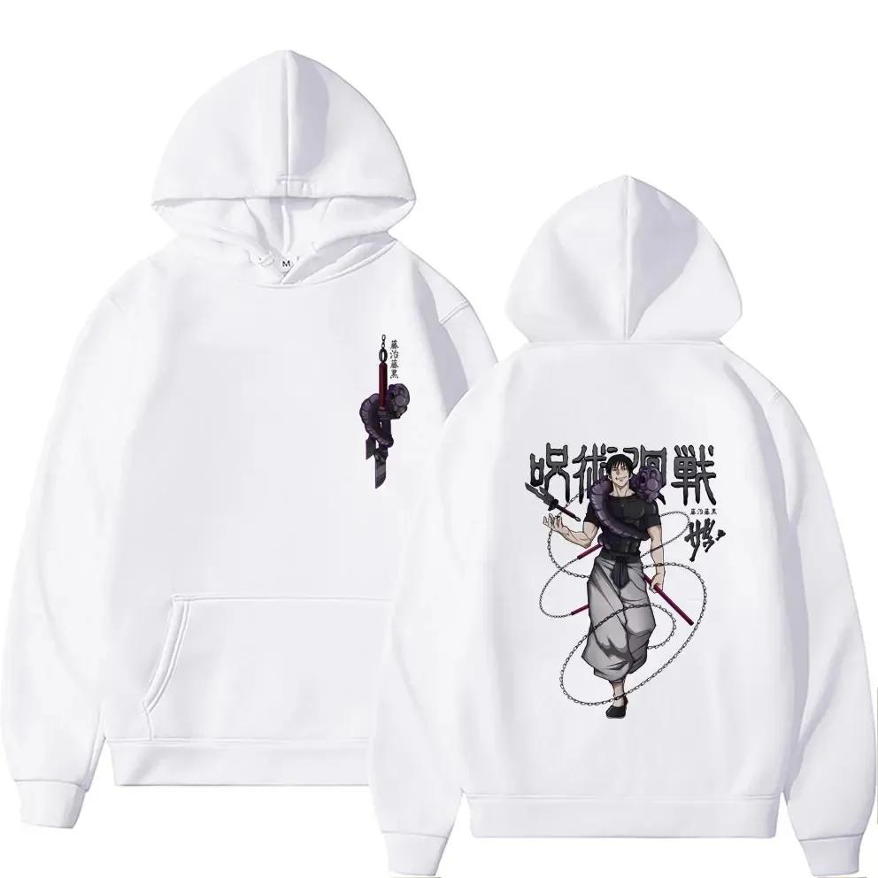 Japanese Anime Family Hoodies Jujutsu Kaisen Fushiguro Toji Graphic Male Fashion Manga Streetwear Men Women Sweatshirt