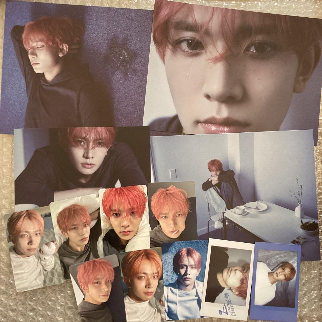 

[USED] Enhypen Heeseung trading card and postcard bonus at Tower Records and Weverse