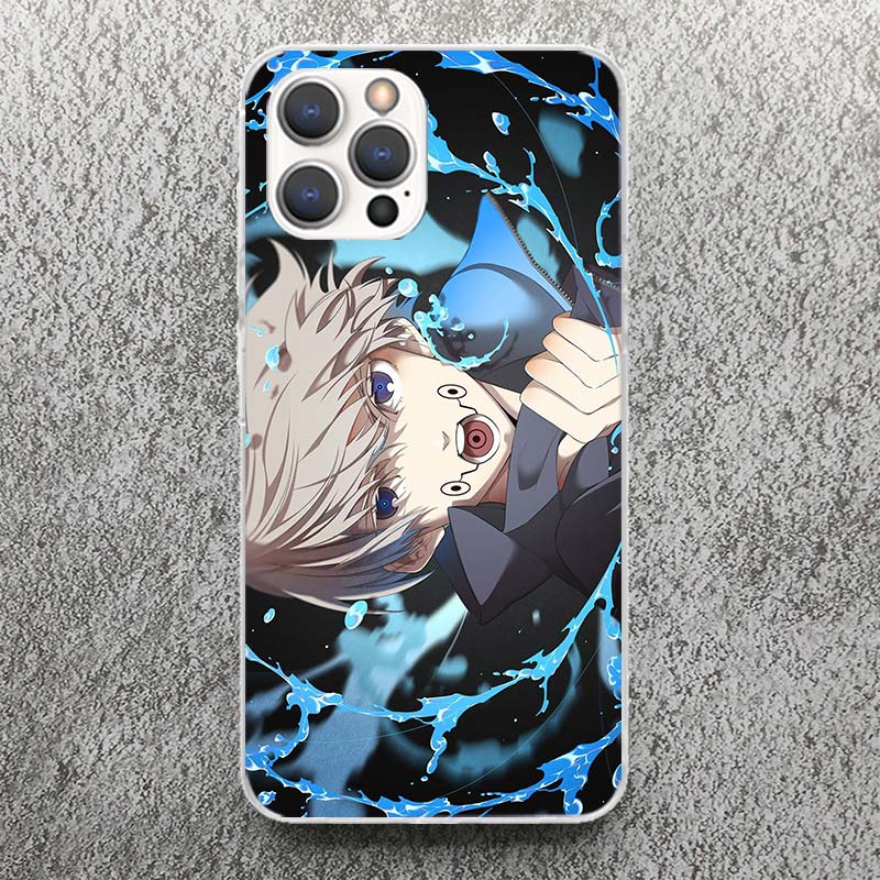 Kaisen J-Jujutsu Inumaki Toge Phone Case For iPhone 13 12 Mini 11 Pro Max XS XR X Max 7 Plus 8 SE 6 6S 5 5S Soft Silicone Print