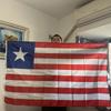 SKY FLAG Bandiera della Liberia 90x150cm Poliestere di Alta Qualità Bandiera Nazionale della Liberia Per Decorazione Domestica E Attività