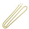 Fashionable Twisted Chain Glasses & Mask Lanyard – Anti-Lost Hanging Neck Metal Chain