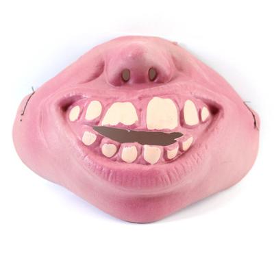 Halloween Masks Funny Comfortable Breathable Latex Adult Half Face Mask for Bar Dance