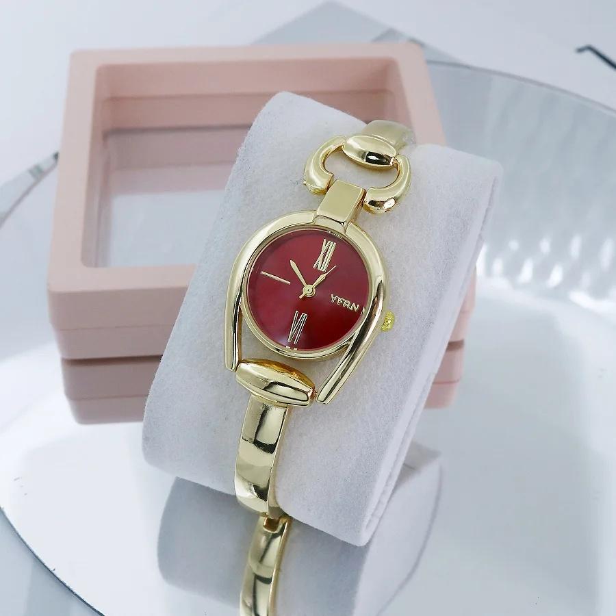 Fashion Women Quartz Watch Casual Wristwatches Alloy Strap Women Watches Ladies Clock Festival Gift Valentine's Day