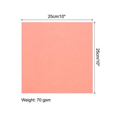 Uxcell 50 Sheets 25x25cm Origami Paper Double Sided Square Folding Papers for Art Craft Gifts Scrapbooking Decor DIY Handmade