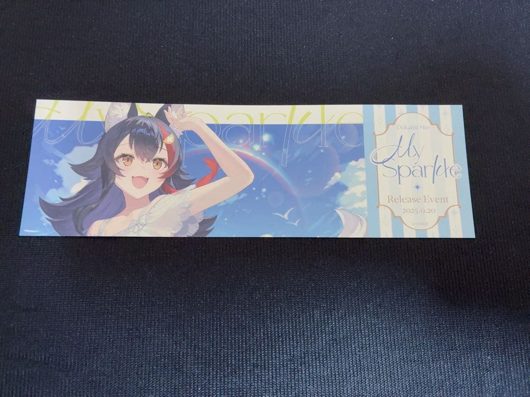 

[USED] Ookami Mio My Sparkle Album Release Event Bonus Item Hololive