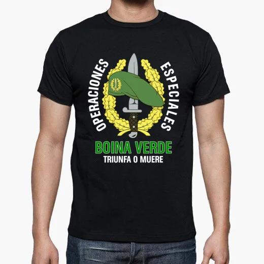 Spanish Legion GOE Mod 1 Green Beret Special Operations Emblem TShirt Summer Cotton Oneck Mens Short Sleeve TShirt New S3XL