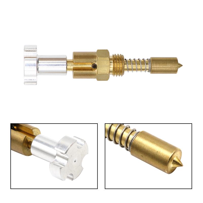 Alconstar For Super E/G Carb Motorcycle Carburetor Choke Plunger Starter Valve Fast Idle Plunger S&S Cycle Replacement Component