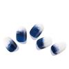 Shop Gel Meeresblau Klebe-Gel-Nägel 16 Stück
