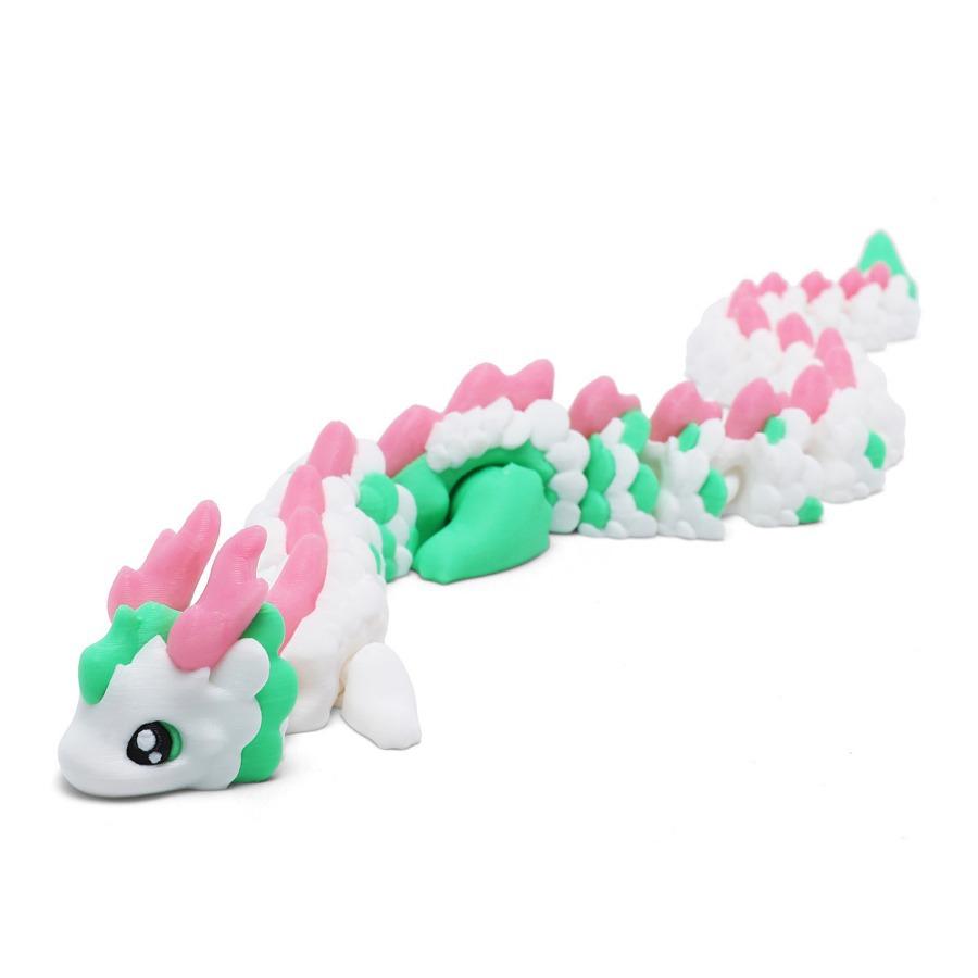 

3D Printed Dragon Statues for Home Decoration, Articulated Dragon Models, Collectible Toy Tabletop Decorations, Unique Gifts