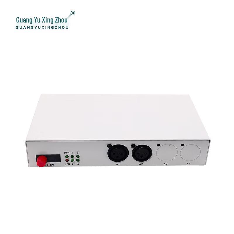 GY-KN200 2-Channel XLR Audio Fiber Optic Extender