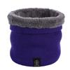 Autumn and winter new solid color pullover warm neck cover couple knitted wool scarf winter scarf