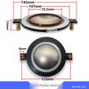 High-Frequency Titanium & Polymer Diaphragm with Imported Voice Coil: Available In Blue, Gold; Core Options: 44, 51, 72, 75, 100
