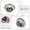 Kitchen Sink Strainer Washbasin Sewer Drain Anti-blocking Residue Universal Mesh Household Stainless Steel Strainer