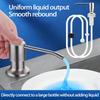 Stainless Steel Kitchen Sink Soap Dispenser with Extension Tube