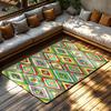 Colorful Geometric Doormat Indoor Outdoor Rug Washable Entryway Floor Mat Home Decor Area Rug Kitchen Carpet Modern Design