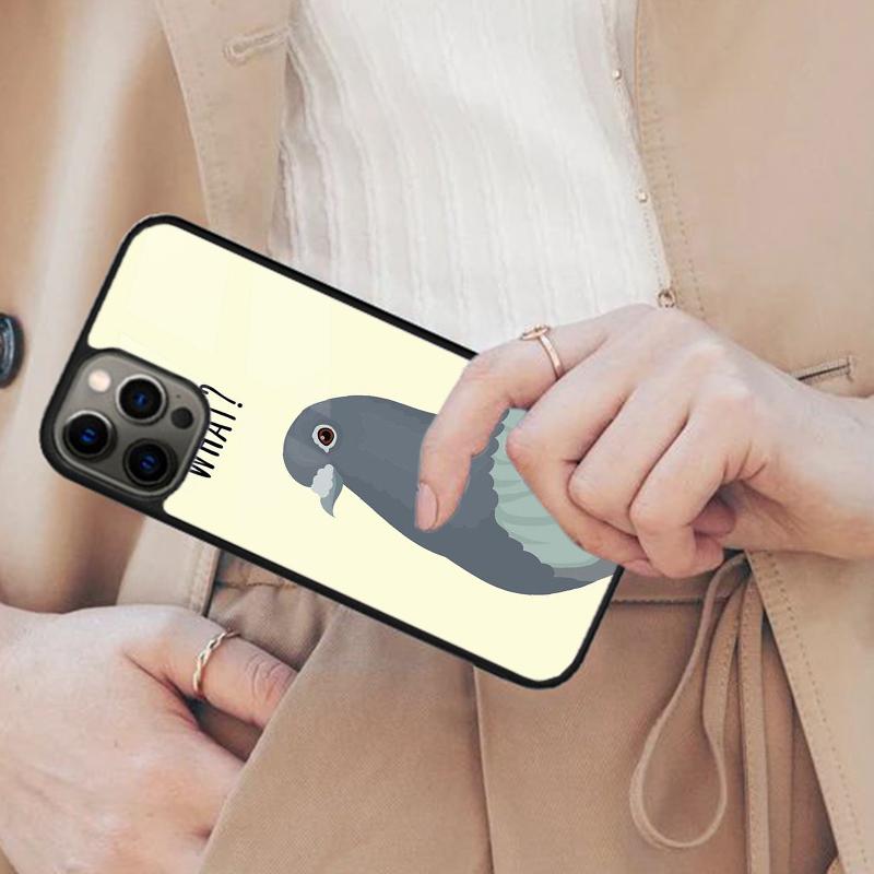

Pigeon Galaxy - Funny Bird Photo Magnetic Phone Case For APPLE iPhone 17 Air 16 14 13 12 Pro Max 15 Plus Wireless MagSafe Cover iPhone 13mini