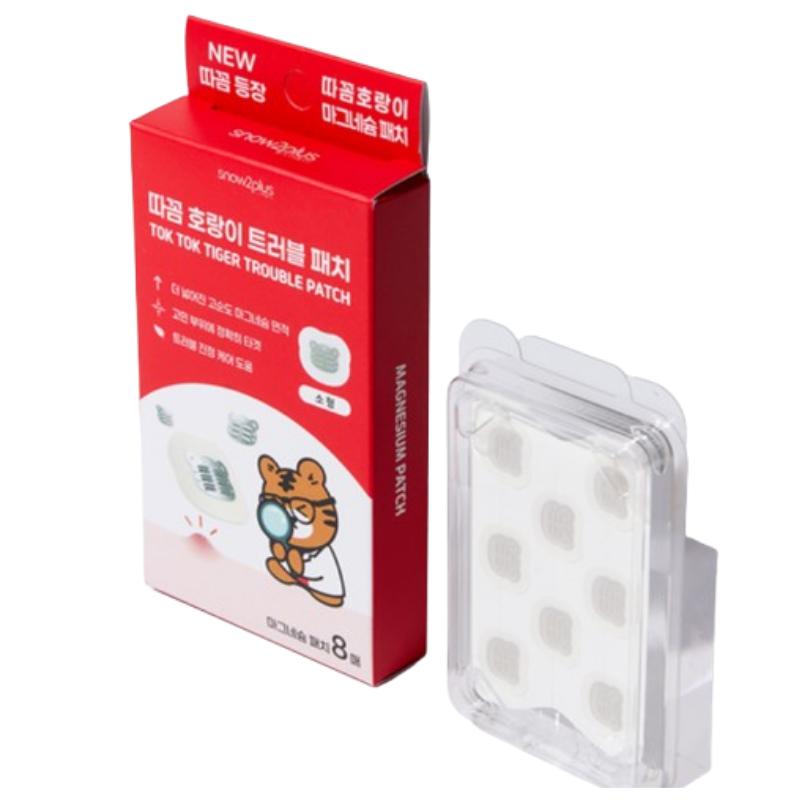 Snow2Plus Tiger Trouble Patch Small