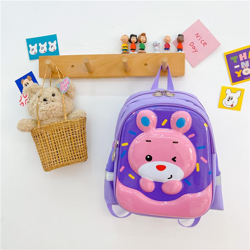 Adorable Eva Lightweight 3d Cartoon Backpack For Kids Cute Giraffe And Bunny Designs