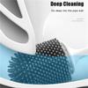 Silicone Toilet Brush For WC Accessories Drainable Toilet Brush Wall-Mounted Cleaning Tools Home Bathroom Accessories Sets