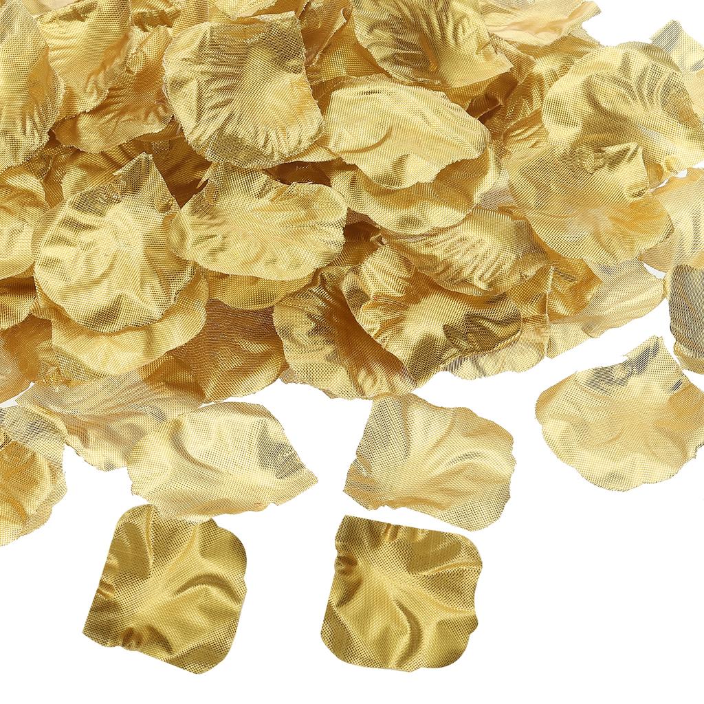 1000Pcs Artificial Rose Petals Fake Flowers Silk Petal Decoration Supplies for Romantic Night Wedding Party Event Decor