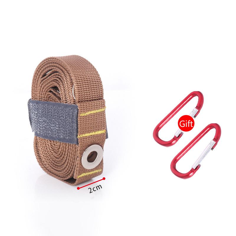 

Outdoor Drawstring Canopy Extension With Camping Equipment Clothesline Hanging Rope Artifact Multifunctional Adjustable Rope хаки