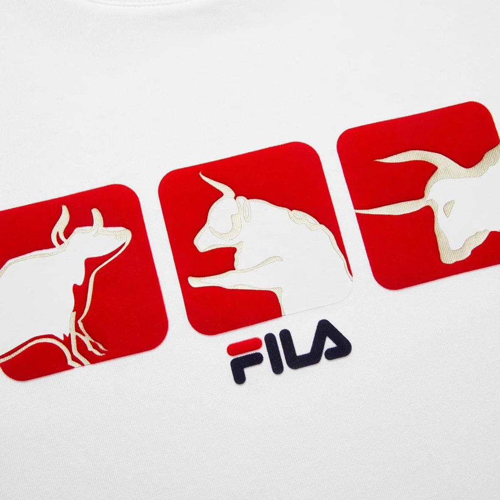 FILA Sweatshirt Men's Standard White (Unisex) Sweatshirts F11M118297F WT
