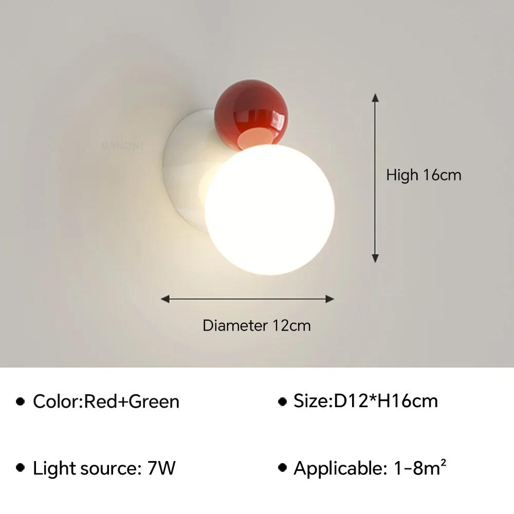Lampă de perete LED nordică pentru living, culoar, dormitor, aplicație de perete creativă, decorațiune interioară, corpuri de iluminat cu luciu