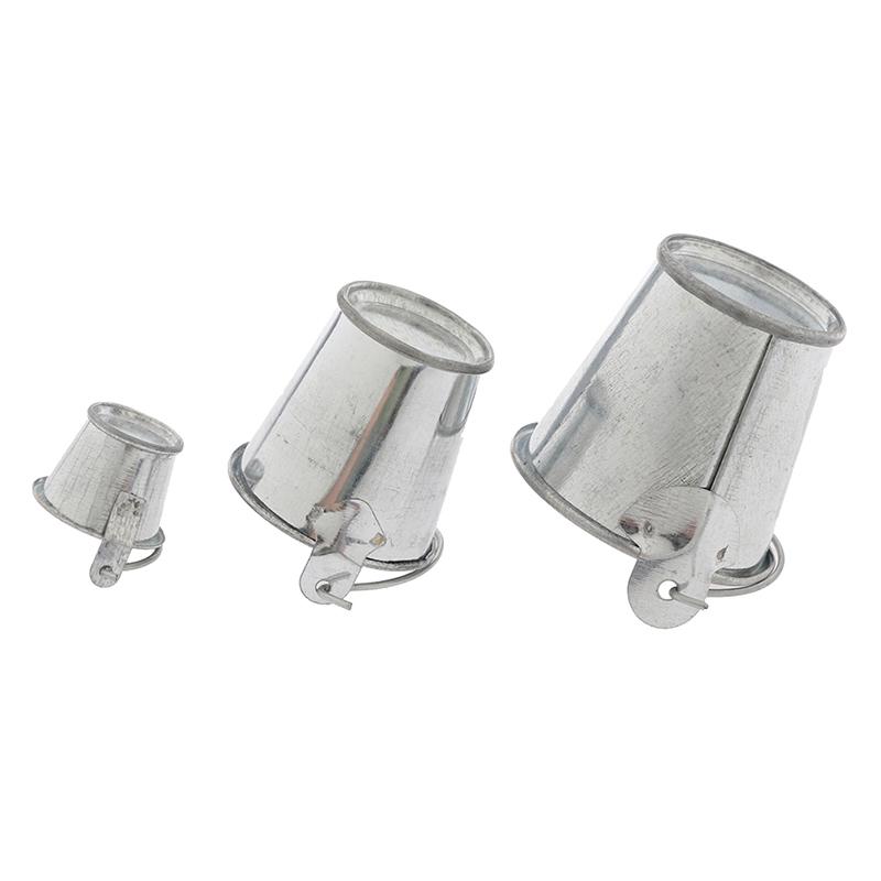 1Pc 1:12 1/6 Dollhouse Miniature Metal Bucket Dolls House Kitchen Accessories