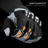 Motorcycle Gloves Waterproof Touch Screen Full Finger Gloves Protective Anti-fall Leather Carbon Fibre Non-slip Riding Gloves