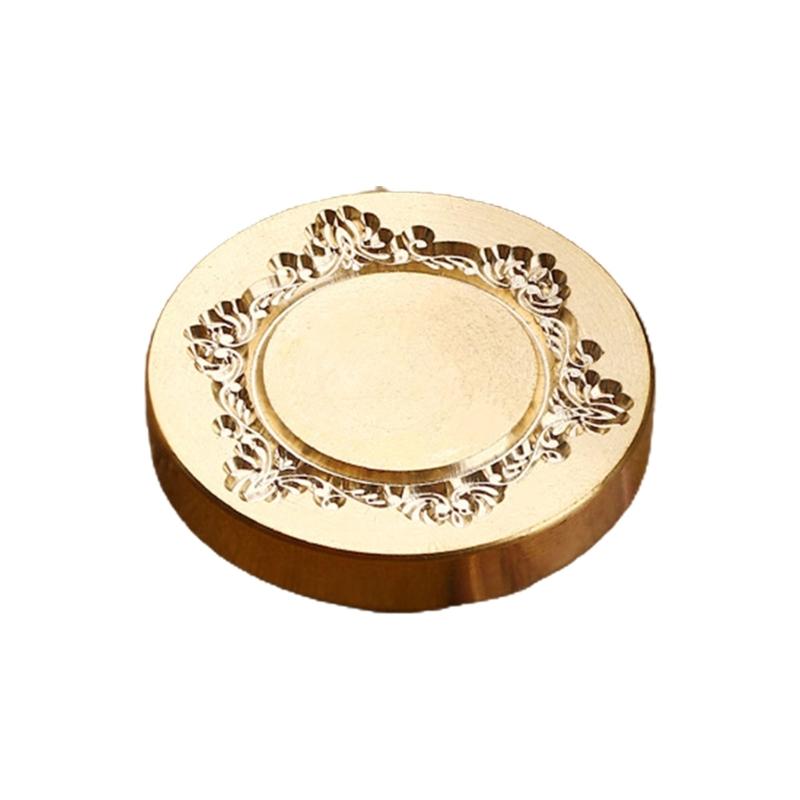 Wax Stamp Head, Wax Seal Stamp Head, Round/Oval/Square Wax Seal Stamp Head for Seal Envelope Invitation Scrapbooking