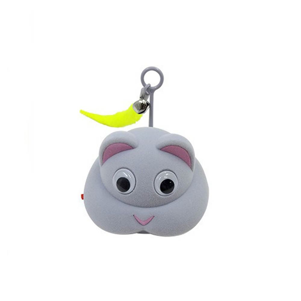 Electric Interactive Cat Toy Rechargeable Automatic Cat Teasing Device  for Indoor Cats Puppies