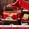 Chinese Style Bamboo Basket: 2025 New Year's Candy Gift Box