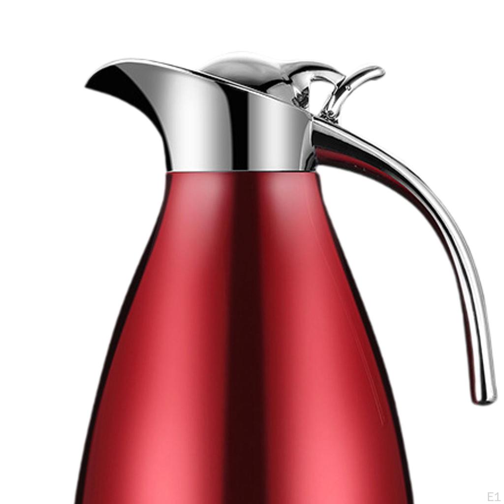 Stainless Steel Coffee Carafe Water Dispenser Leakproof Easy To Use Insulated Bottle for Juice