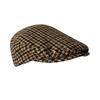 Gent Tweed Retro Big Size 60cm Newsboy Caps Men Autumn Woolen Striped Checkered Forward Hat Herringbone Flat Top Detective Beret