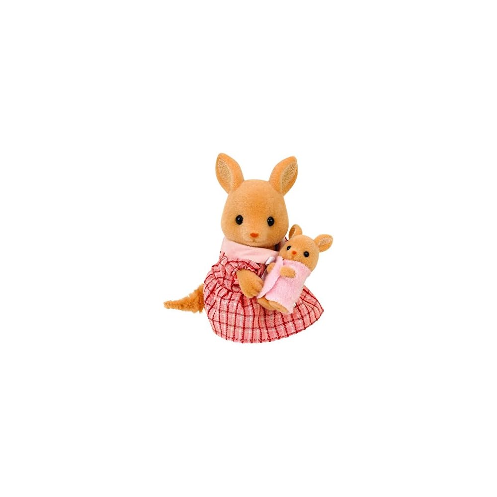 Sylvanian Families Kangaroo Family Doll Set 3+ Years Old Toy for Dollhouse EPOCH
