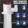Kitchen Bathroom Drain Pipe Connector Universal Three Way Drain Pipe Connector Kitchen Bathroom drainages Pipe Filters