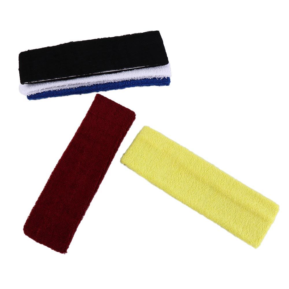 Elastisches Einfarbiges Fitness Basketball Stirnband Stretch Stirnbänder Schweißband Stirnband Yoga Haarband