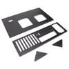 Motherboard Case Rack with Wide Body Heat Dissipation Design, Fits Motherboards Up To 305x245mm (ATX, M-ATX, ITX), for Mining Machines, PC Open Frame