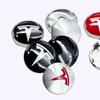 ICTB3 4pcs/set 60mm Tesla Car Wheel Center Hub Cap Cover Emblems Sticker Car Logo Car Styling Accessories for Tesla Model 3 Y S X