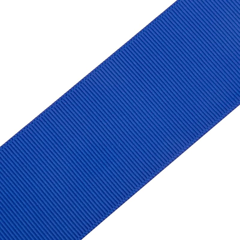 [Tekdeere]Width 38mm Solid Cobalt Grosgrain Ribbon, Perfect for Gift Wrapping, Sewing, Hair Accessories, Wedding Decorations - 91m/roll