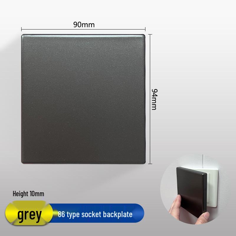 Ultra-thin Child Protection Socket Cover - Splash Proof and Protective Plate