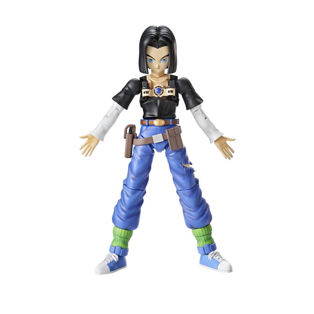 Standard Dragon Ball Android 17 Plastikmodell Figur-rise Farbcodiert